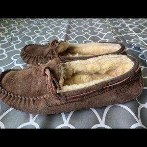 Uggs brown moccasins